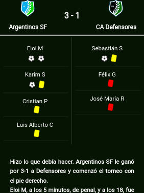 estadisticas automáticas